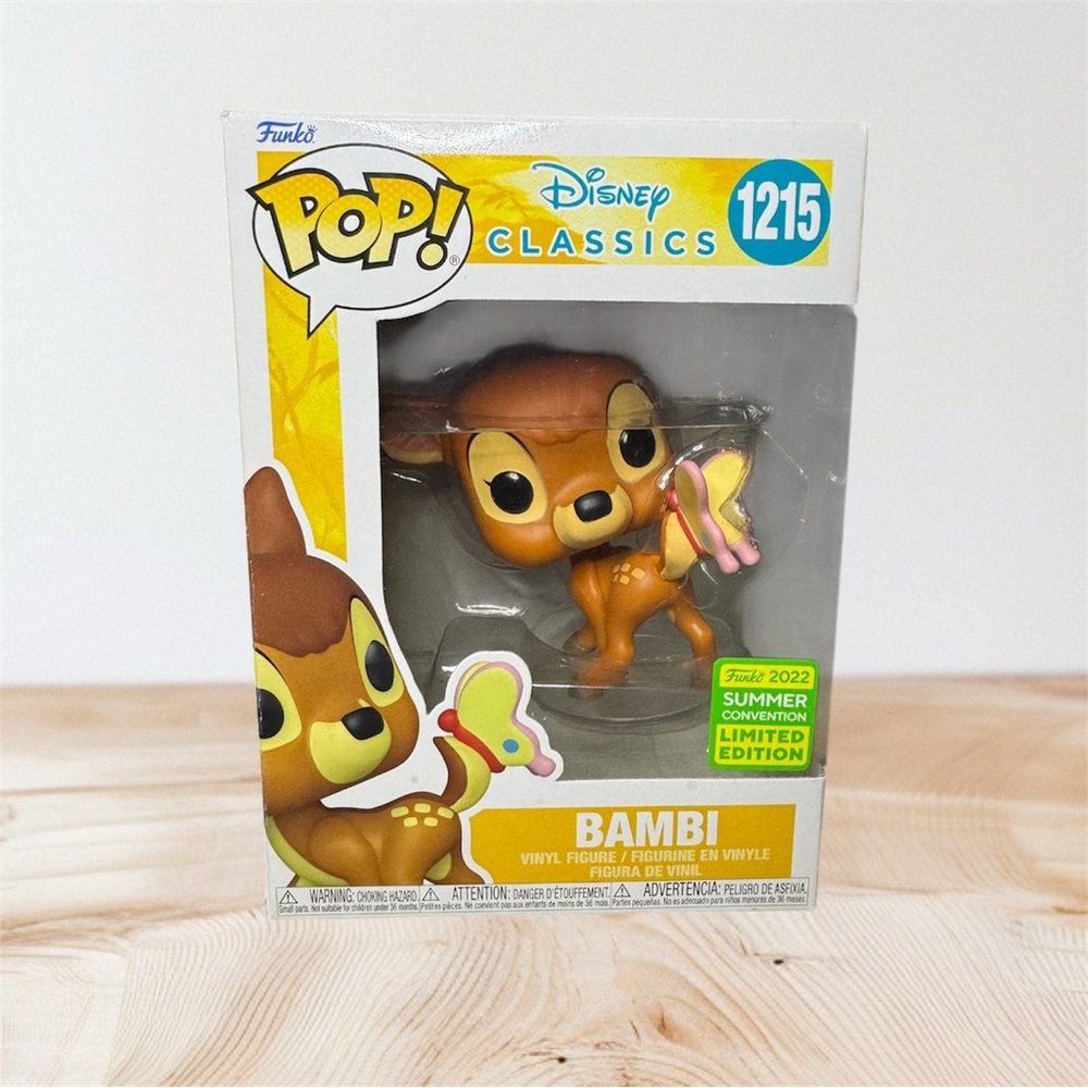 💛Funko Disney Classics Bambi with Butterfly Figure💛